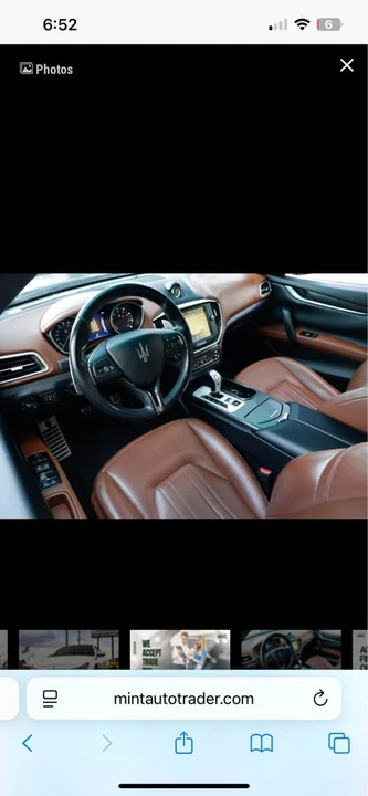 2016 Maserati Ghibli 3rd Gen - Image 2 of 3