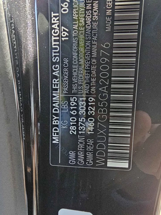 2016 Maybach - Image 11 of 11