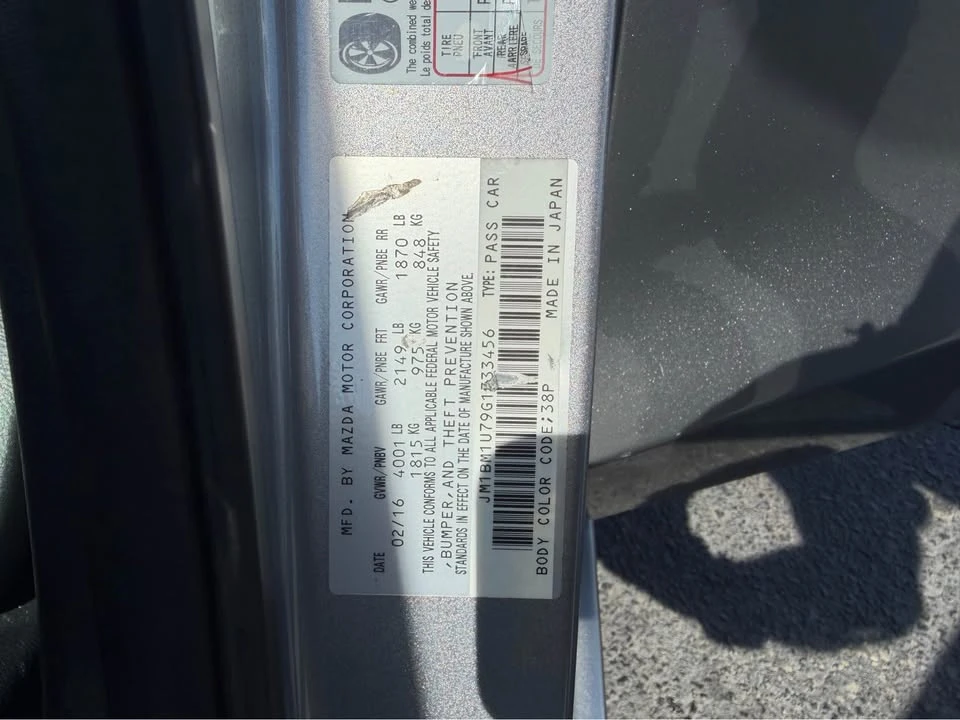 2016 Mazda Mazda 3 3rd Gen - Image 14 of 16