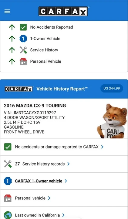 2016 Mazda CX-9 - Image 16 of 17