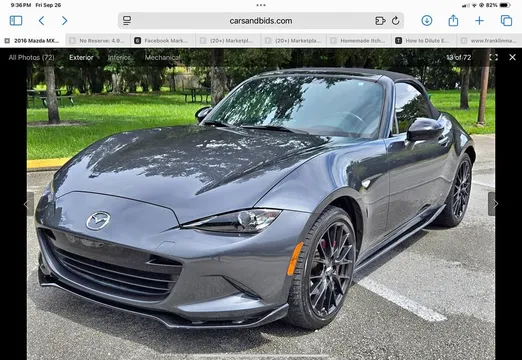 2016 Mazda MX-5 Miata Club Sport