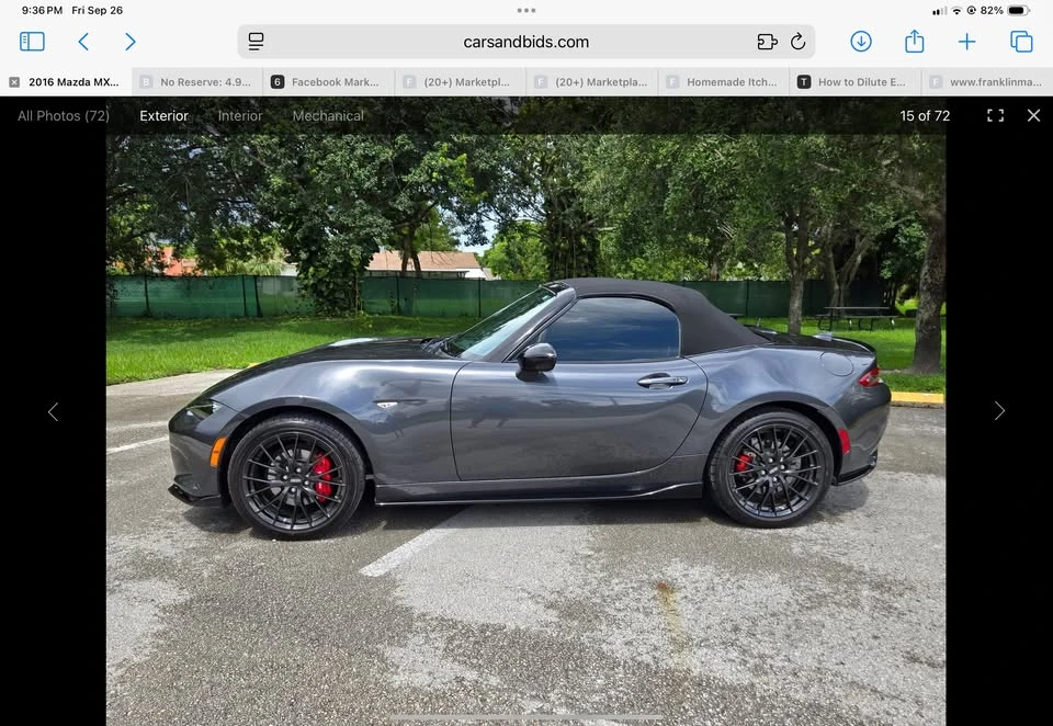 2016 Mazda ND MX-5 Miata - Image 10 of 11