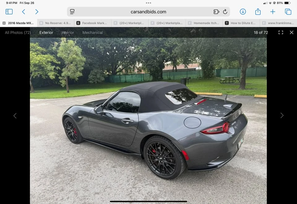 2016 Mazda ND MX-5 Miata - Image 5 of 11