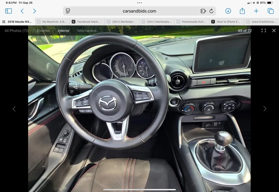 2016 Mazda ND MX-5 Miata - Image 7 of 11