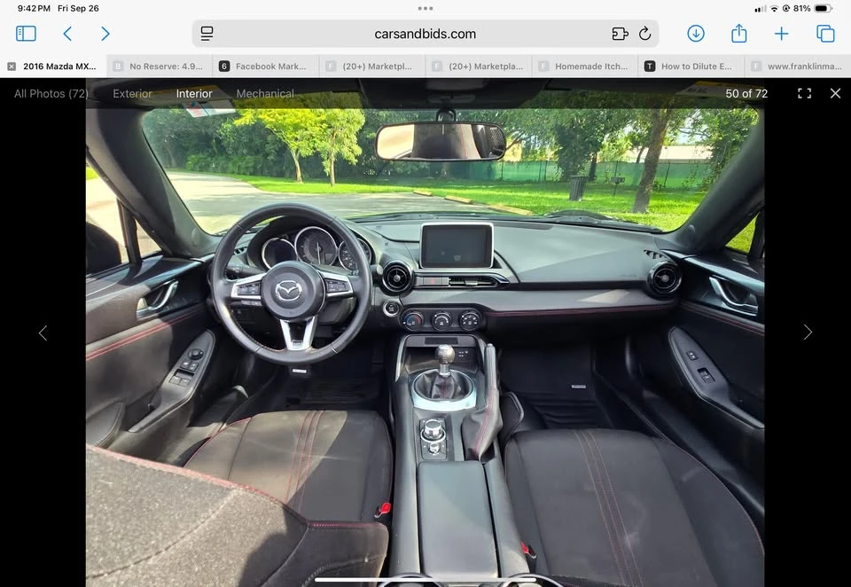 2016 Mazda ND MX-5 Miata - Image 8 of 11