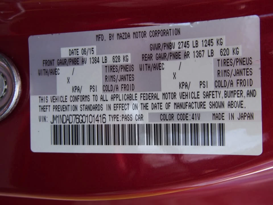2016 Mazda ND MX-5 Miata - Image 19 of 20