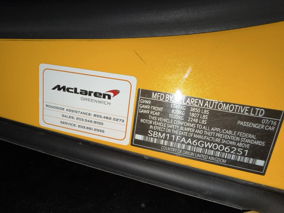 2016 McLaren 650S Spider - Image 21 of 21