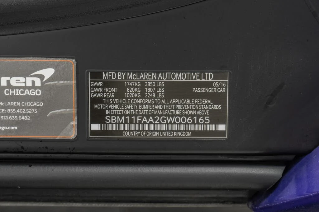 2016 McLaren 650S Spider - Image 19 of 31