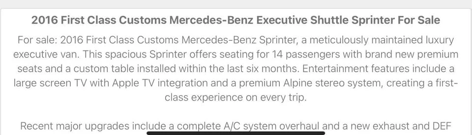 2016 Mercedes-Benz NCV3 Sprinter - Image 11 of 18