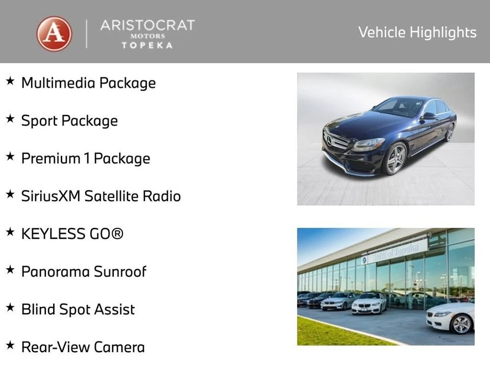 2016 Mercedes-Benz W205 C-Class - Image 2 of 20