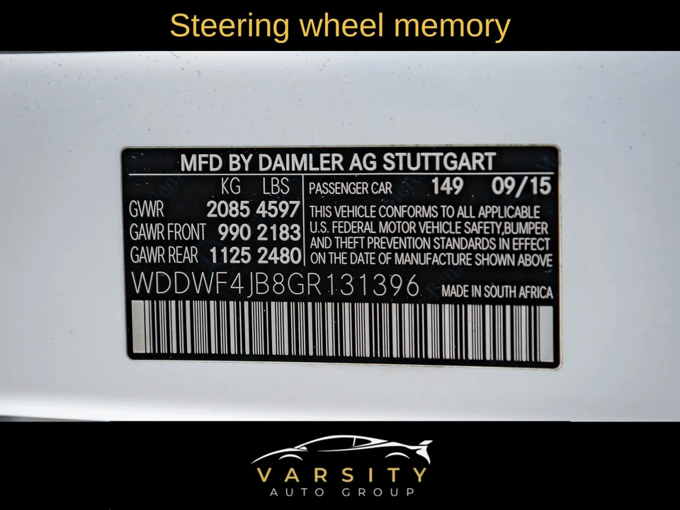 2016 Mercedes-Benz W205 C-Class - Image 19 of 19