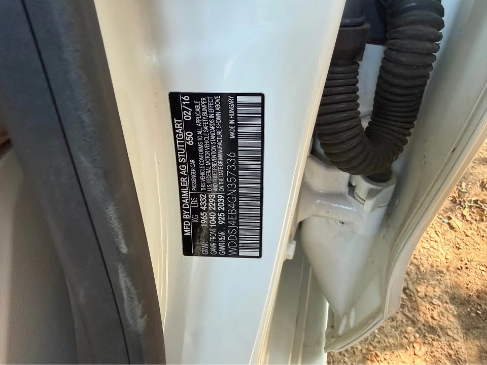 2016 Mercedes-Benz C117 CLA - Image 14 of 14