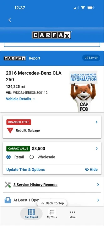 2016 Mercedes-Benz C117 CLA - Image 7 of 7