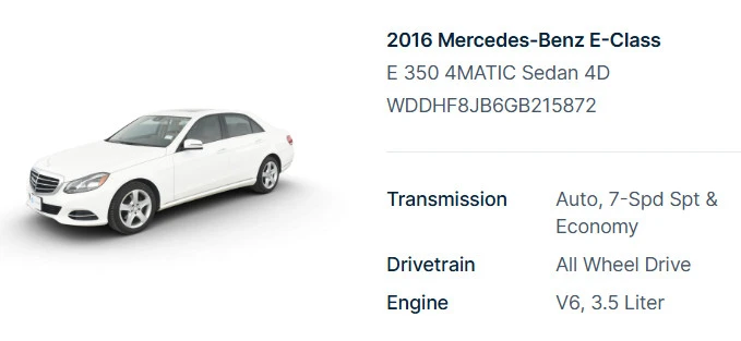 2016 Mercedes-Benz W212 E-Class - Image 5 of 6