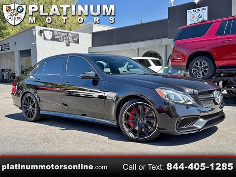 2016 Mercedes-Benz E-Class AMG E 63 S 4MATIC