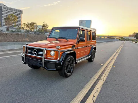 2016 Mercedes-Benz G-Class G 63 AMG Sport Utility 4D