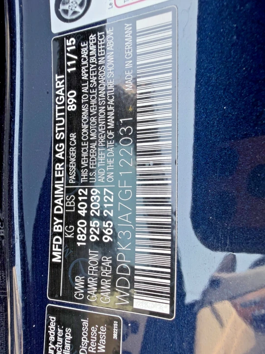 2016 Mercedes-Benz R172 SLC-Class - Image 16 of 20