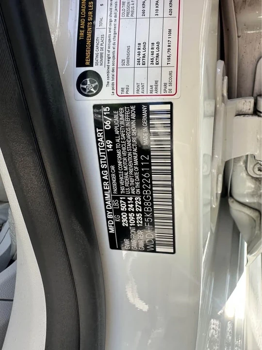2016 Mercedes-Benz W212 E-Class - Image 3 of 12