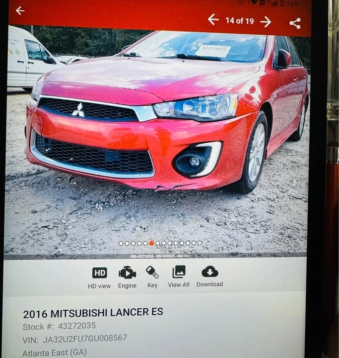 2016 Mitsubishi Lancer 10th Gen - Image 7 of 12
