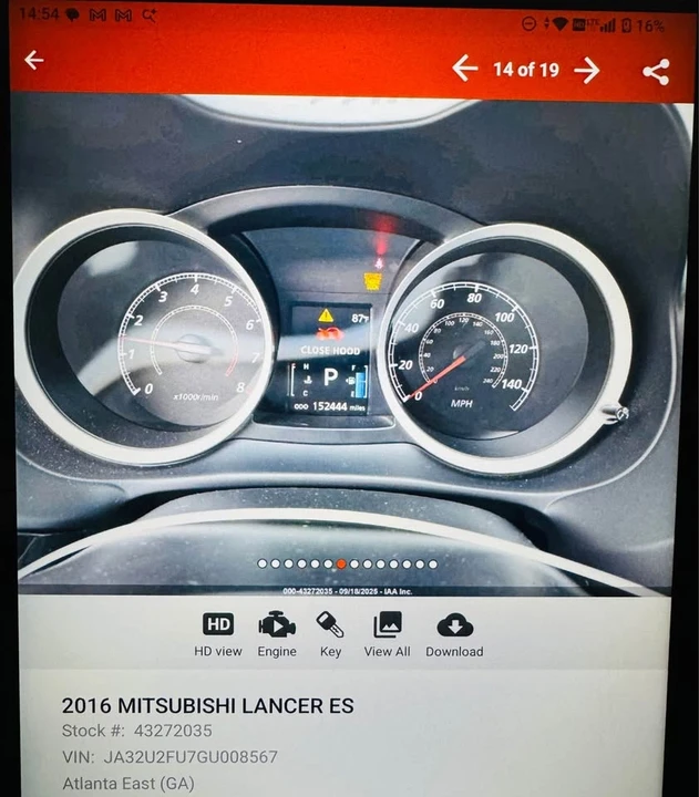 2016 Mitsubishi Lancer 10th Gen - Image 6 of 12