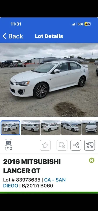 2016 Mitsubishi Lancer 10th Gen - Image 10 of 11