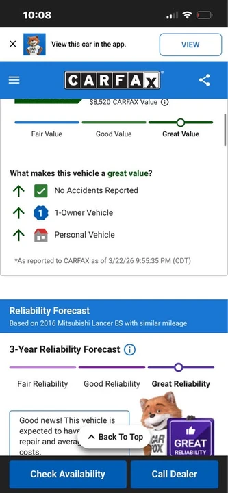 2016 Mitsubishi Lancer 9th Gen - Image 5 of 16