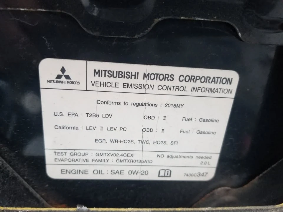 2016 Mitsubishi Lancer 10th Gen - Image 12 of 13