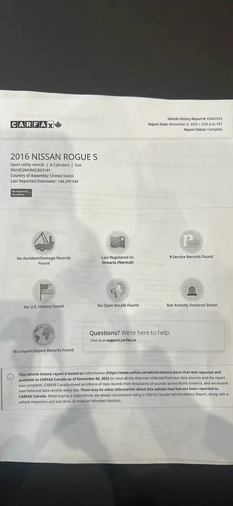 2016 Nissan Rogue - Image 11 of 12