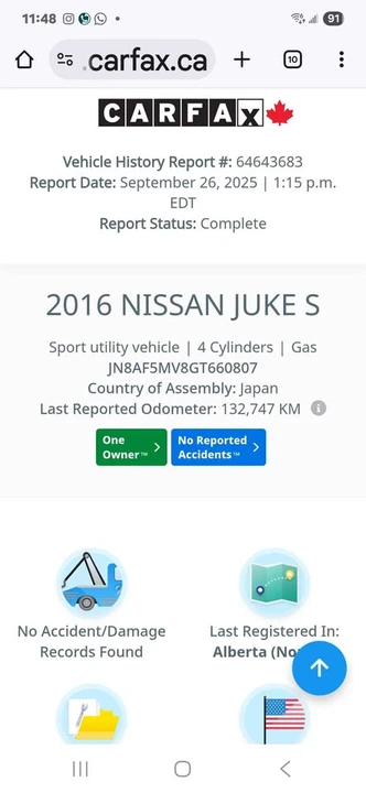 2016 Nissan Juke - Image 7 of 13