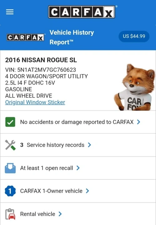 2016 Nissan Rogue - Image 20 of 20