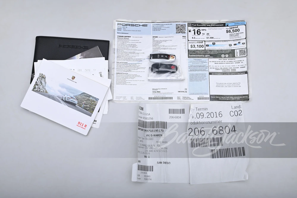 2016 Porsche 991 R - Image 6 of 25