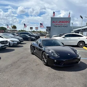 2016 Porsche 718 Cayman Black Edition