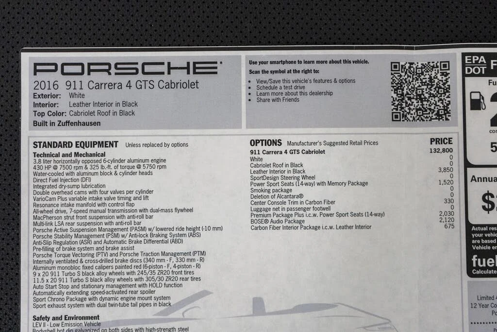 2016 Porsche 991 Carrera GTS - Image 24 of 31