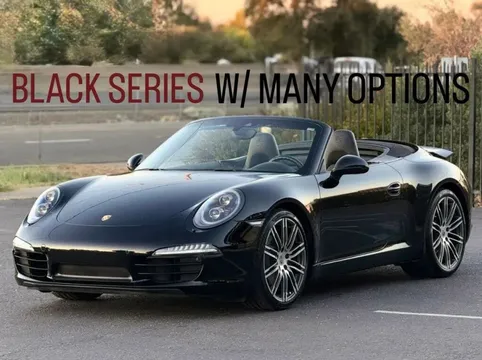 2016 Porsche 911 Carrera Black Edition Cabriolet