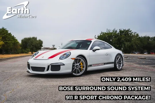 2016 Porsche 911 R Sport Chrono Package