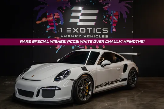 2016 Porsche 911 Rare Special Wishes Build