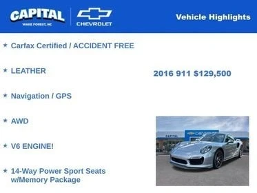 2016 Porsche 991 Turbo - Image 5 of 19