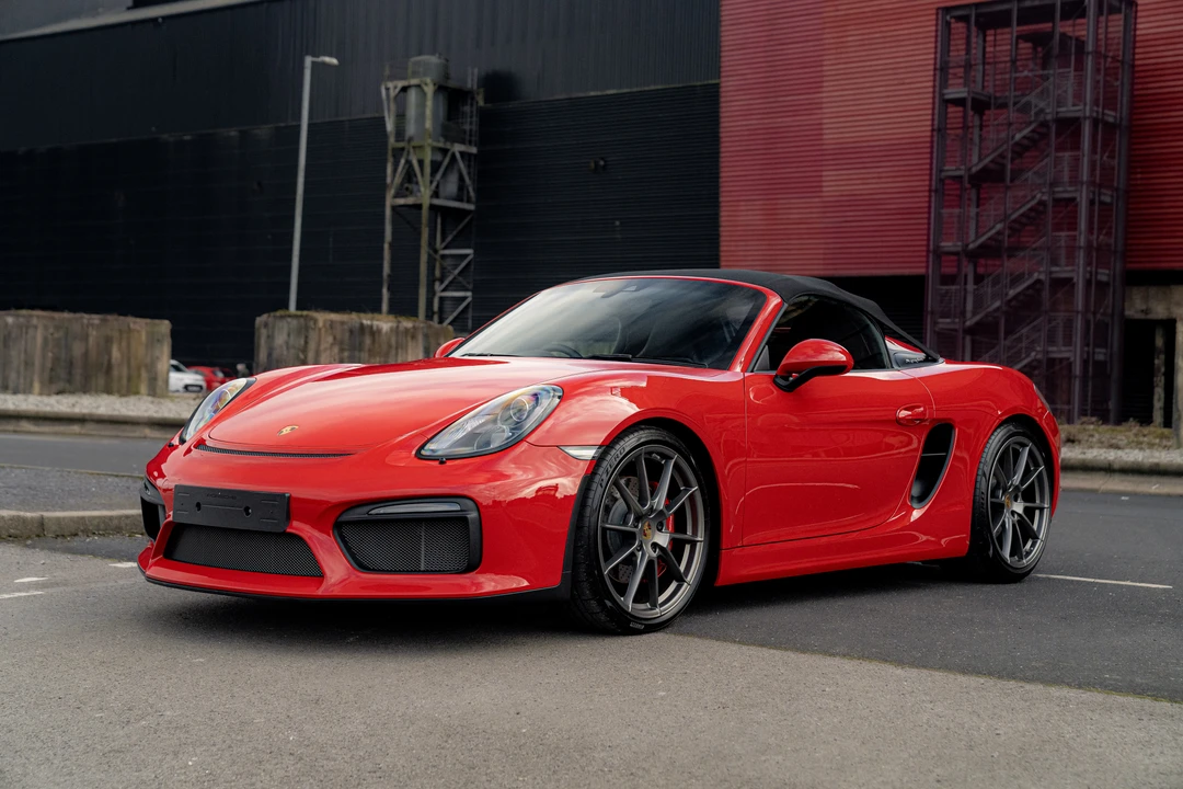 2016 Porsche 981 Boxster Spyder - Image 12 of 31