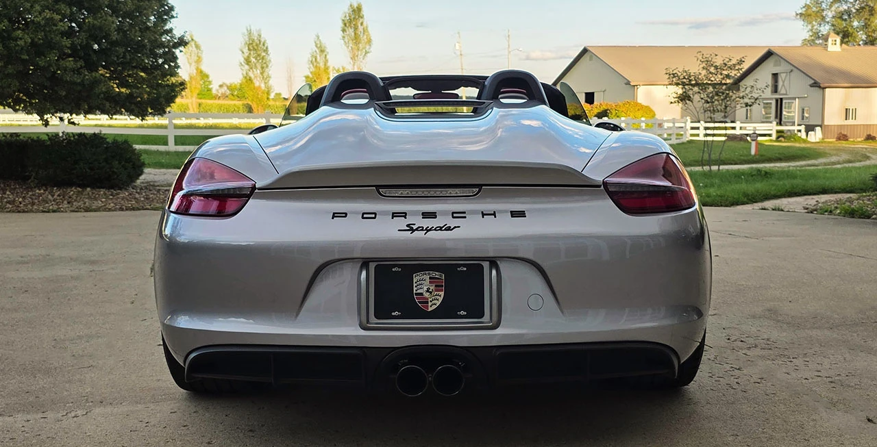2016 Porsche 981 Boxster Spyder - Image 30 of 31