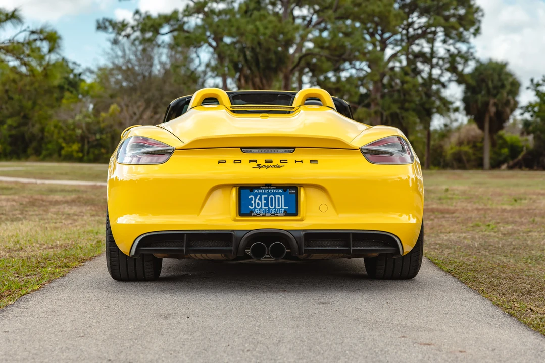 2016 Porsche 981 Boxster Spyder - Image 6 of 31