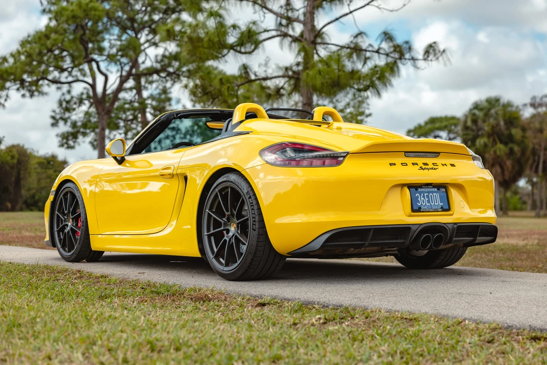 2016 Porsche 981 Boxster Spyder - Image 7 of 31