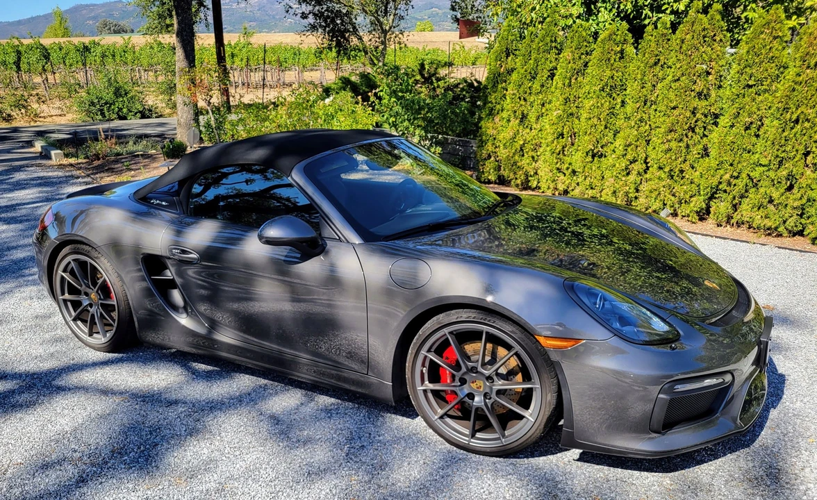2016 Porsche 981 Boxster Spyder - Image 7 of 20