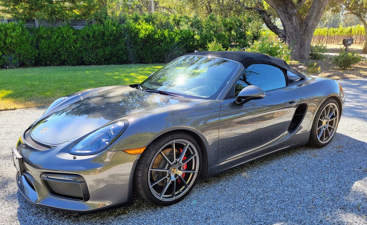 2016 Porsche 981 Boxster Spyder - Image 9 of 20