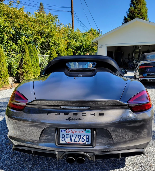 2016 Porsche 981 Boxster Spyder - Image 10 of 20