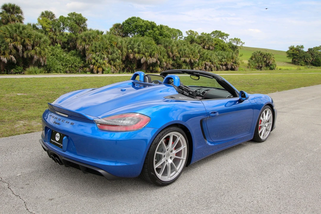 2016 Porsche 981 Boxster Spyder - Image 4 of 31