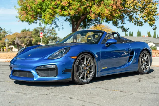 2016 Porsche Boxster Spyder