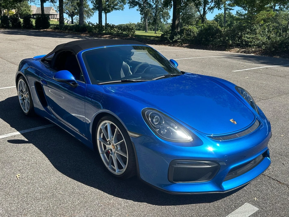 2016 Porsche 981 Boxster Spyder - Image 30 of 31