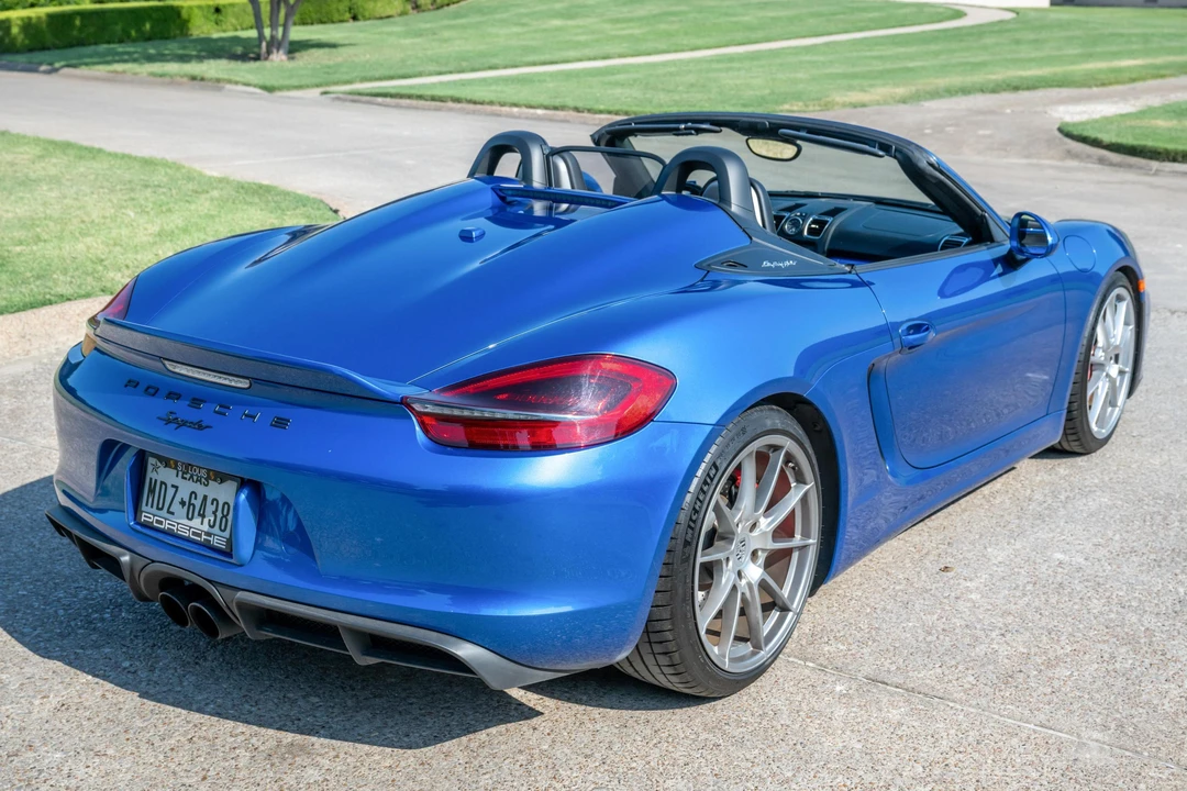 2016 Porsche 981 Boxster Spyder - Image 4 of 31