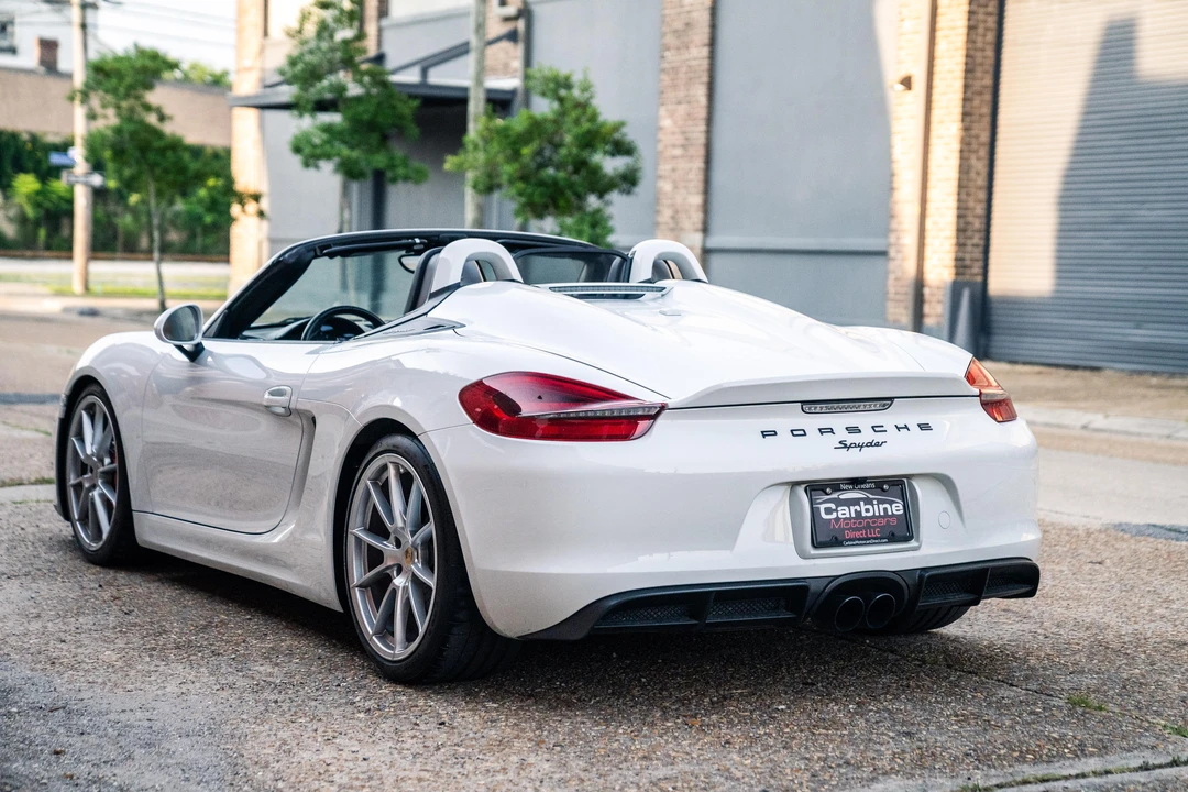 2016 Porsche 981 Boxster Spyder - Image 12 of 31