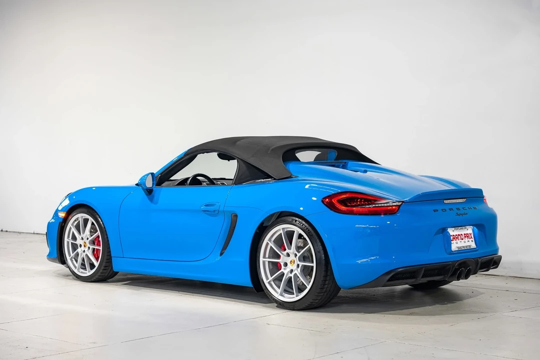 2016 Porsche 981 Boxster Spyder - Image 8 of 12
